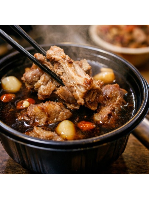 台灣夜市藥燉排骨湯